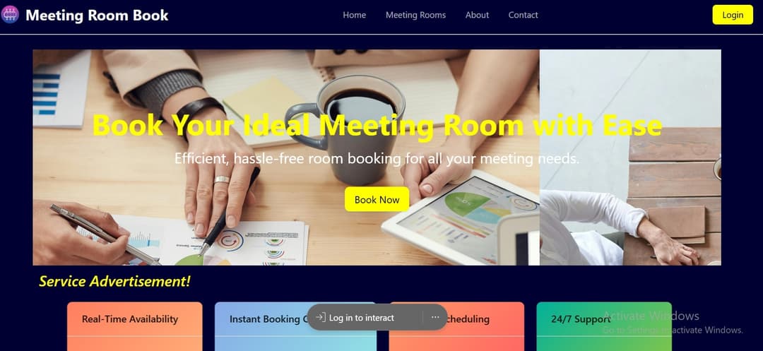 Meeting Room Book